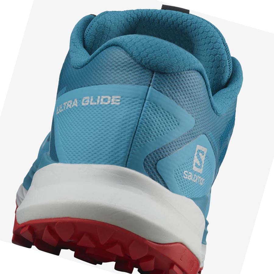 Tenis Para Trail Running Salomon ULTRA GLIDE Hombre Turquesa | MX 3489RVD